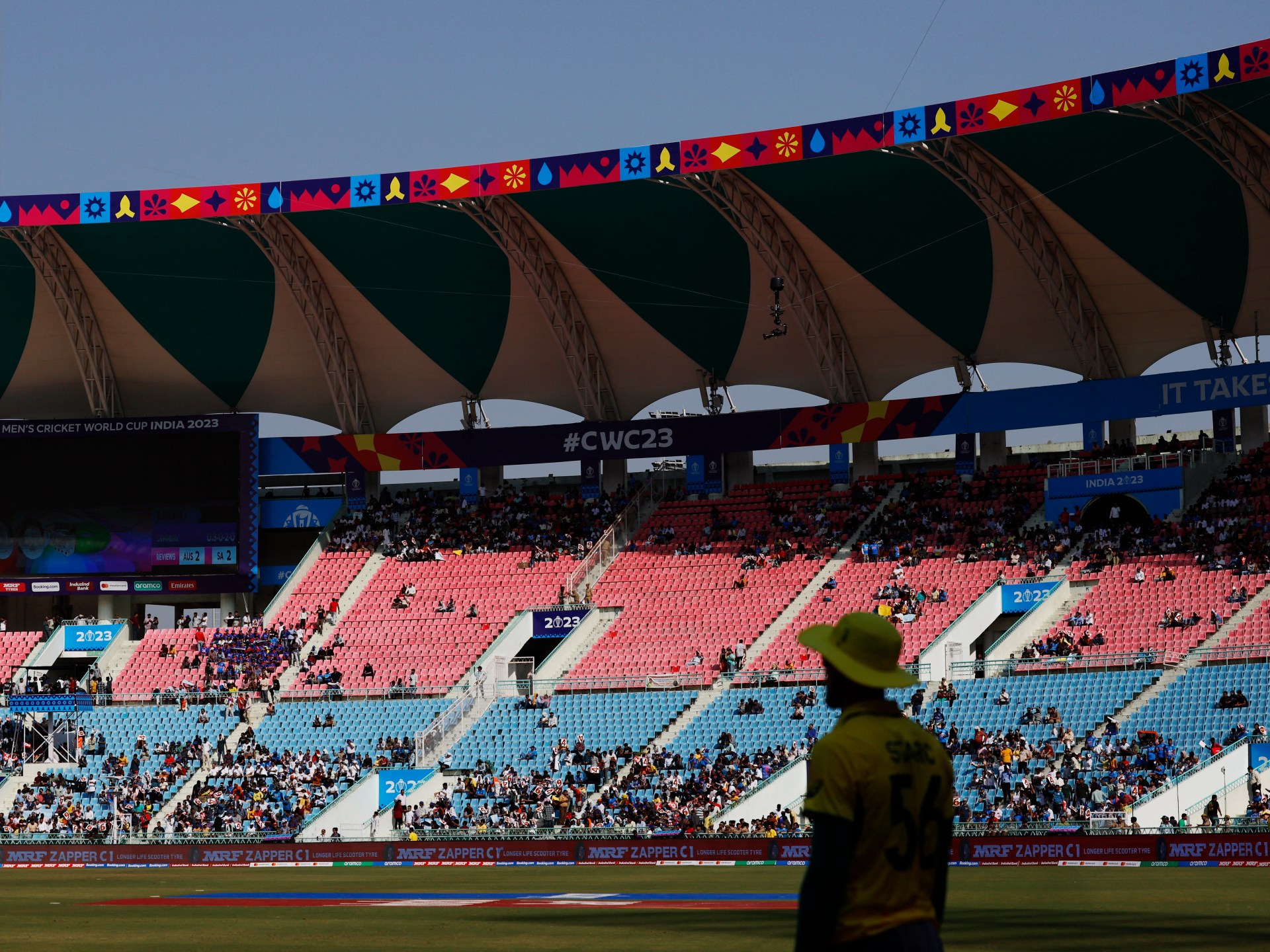‘I anticipated higher’: Why so many empty seats on the Cricket World Cup in India?  |  ICC Cricket World Cup Information