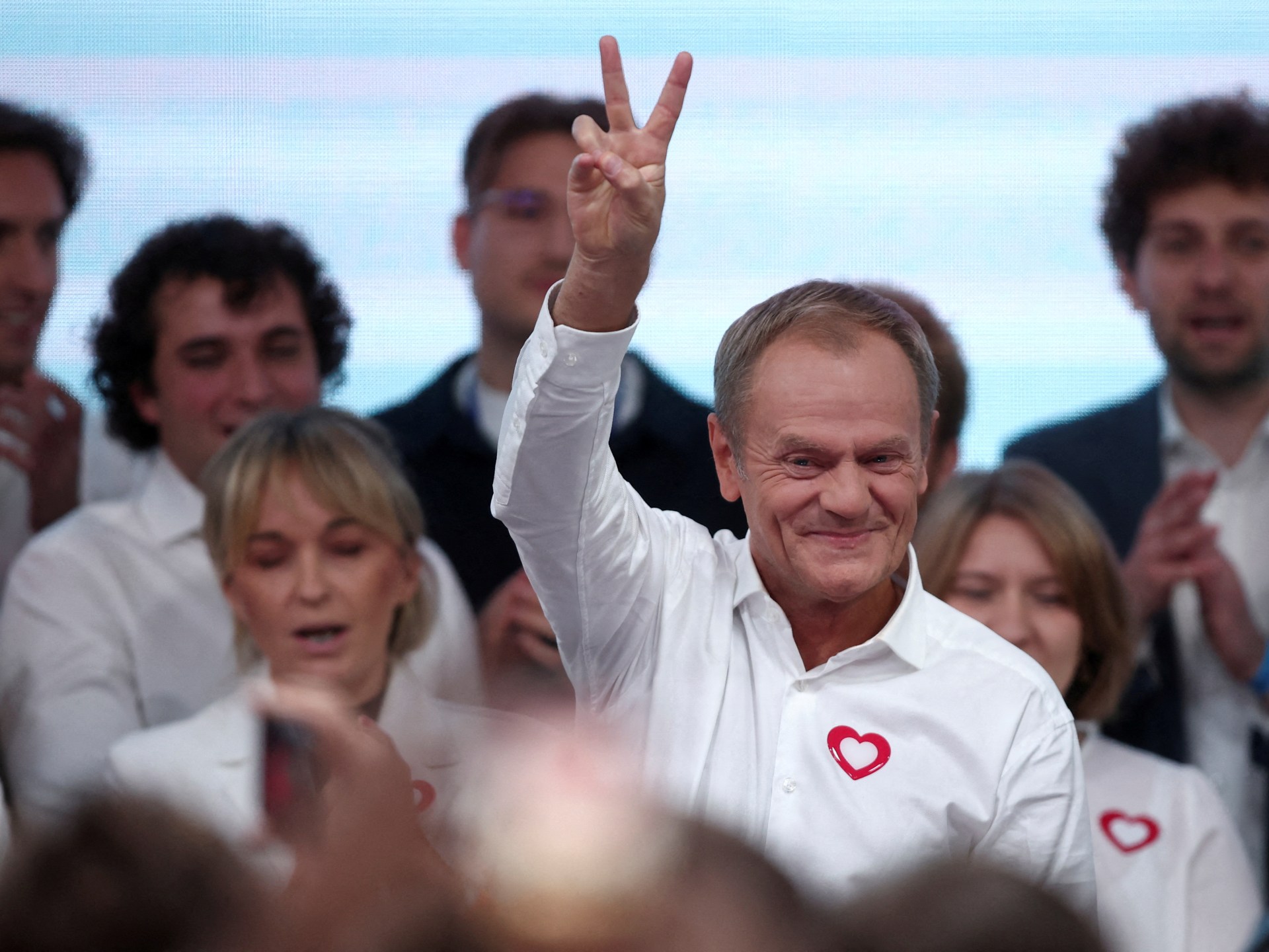«Nueva Era»: Tusk celebra las encuestas de opinión que indican la victoria de la oposición en Polonia |  Noticias de la UE