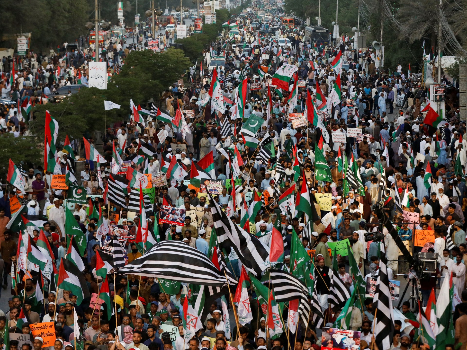 Photos : Rassemblements de solidarité avec la Palestine dans le monde entier