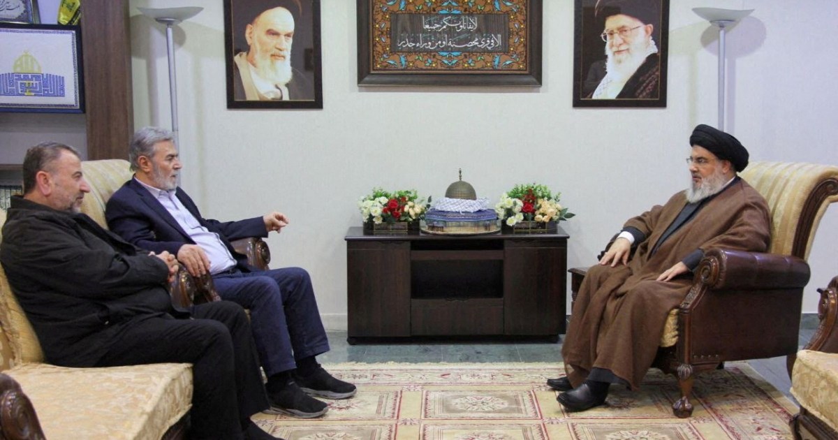Photo of Anführer der Hisbollah, der Hamas und des Islamischen Dschihad diskutieren über den Weg zum „Sieg“ über Israel |  Nachrichten zum israelisch-palästinensischen Konflikt