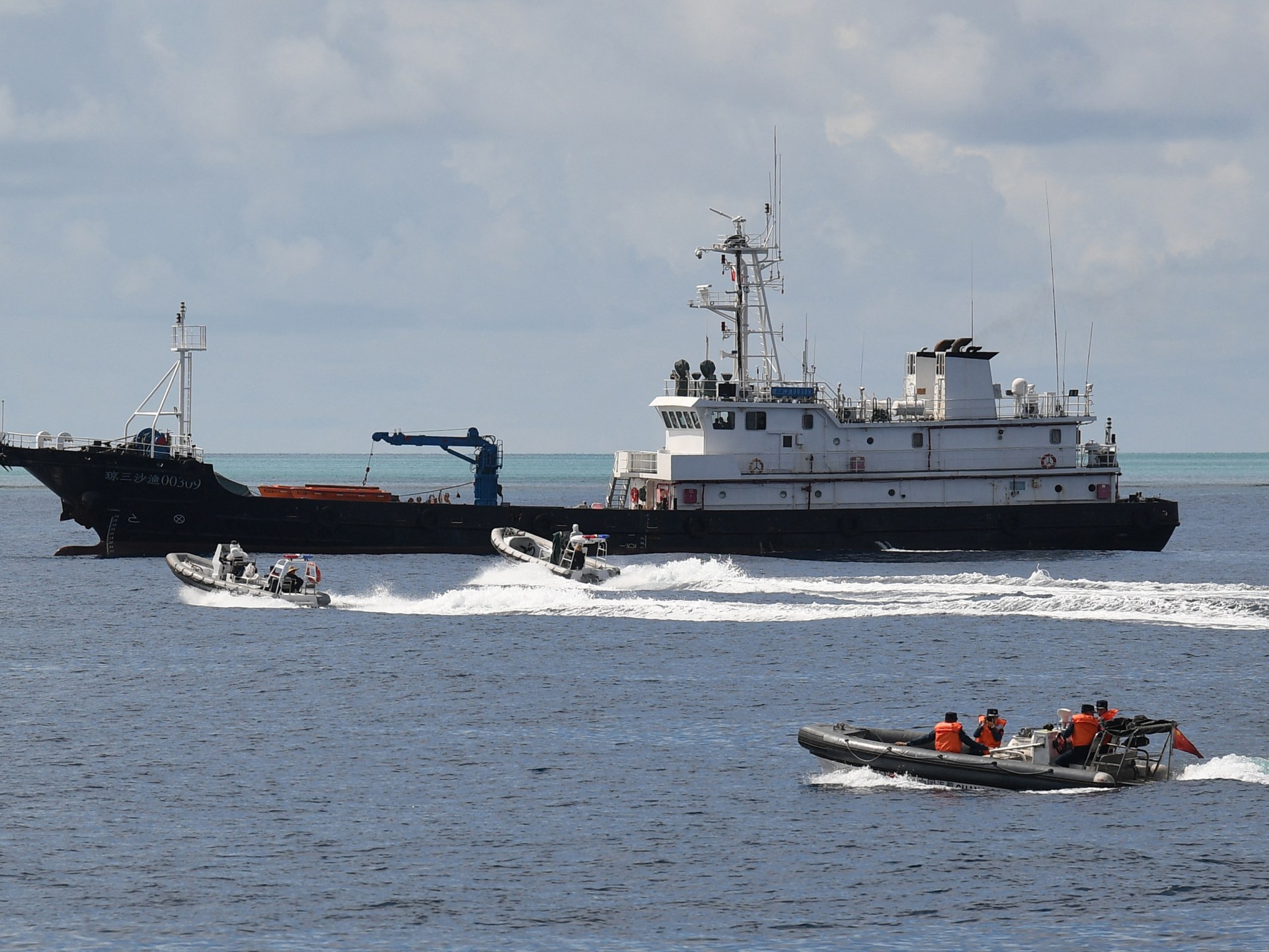 Les Philippines accusent la Chine de cibler les bateaux de pêche en mer de Chine méridionale  Actualités sur la mer de Chine méridionale
