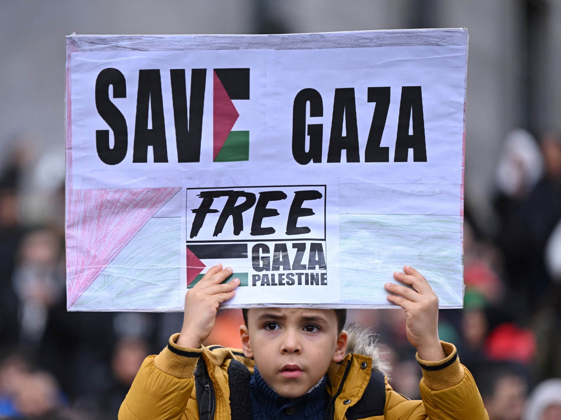 Hundreds of thousands march worldwide against Israeli bombardment of Gaza