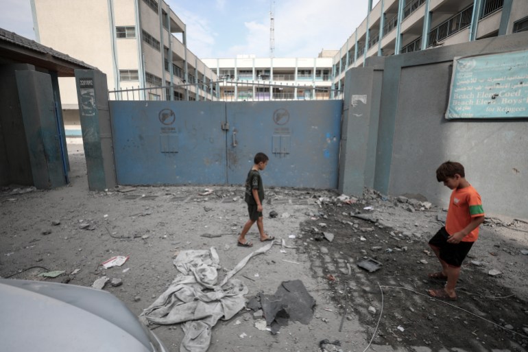 Children of Gaza face war