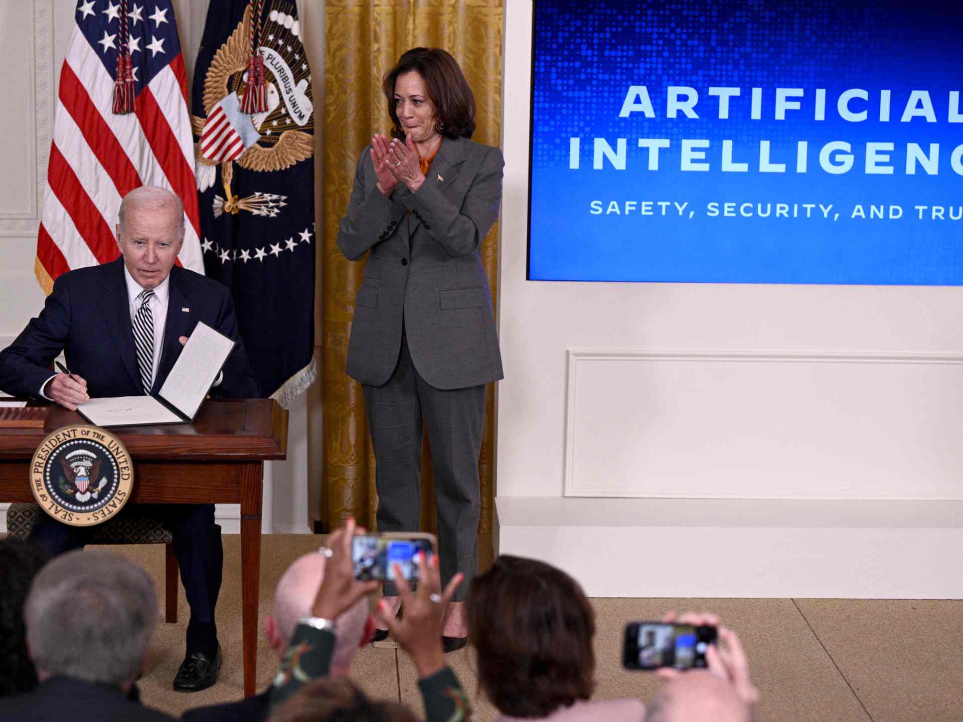 Biden announces ‘strongest’ regulations yet to ensure safety of AI