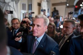 House Speaker Kevin McCarthy is on thin ice as members of his own Republican Party turn against him [J. Scott Applewhite/AP Photo]
