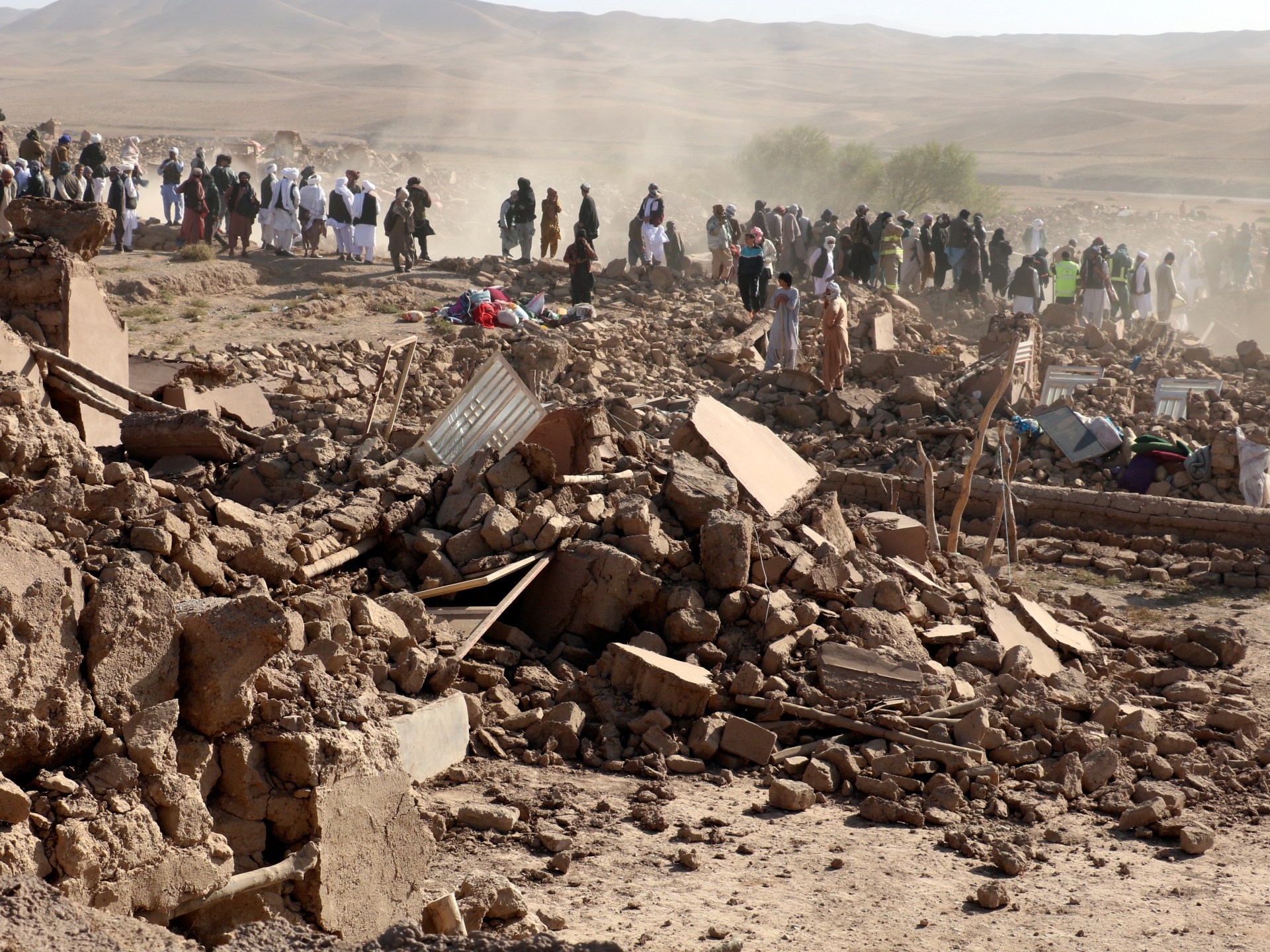 아프가니스탄, 며칠 만에 두 번째 강한 지진에 노출  지진 뉴스