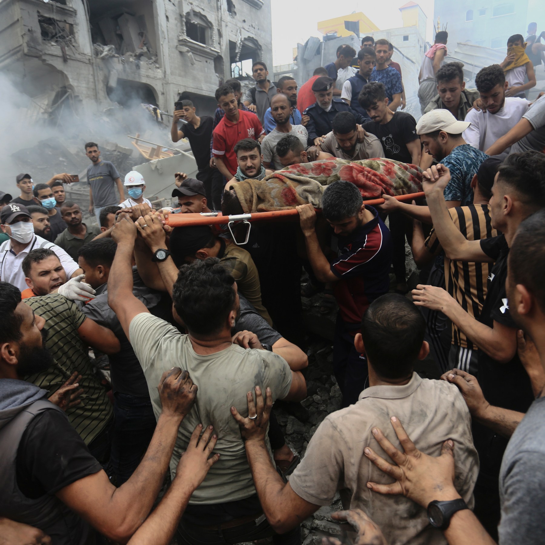 Dozens killed and wounded in Israel air raids on Gaza refugee camps | Israel -Palestine conflict News | Al Jazeera