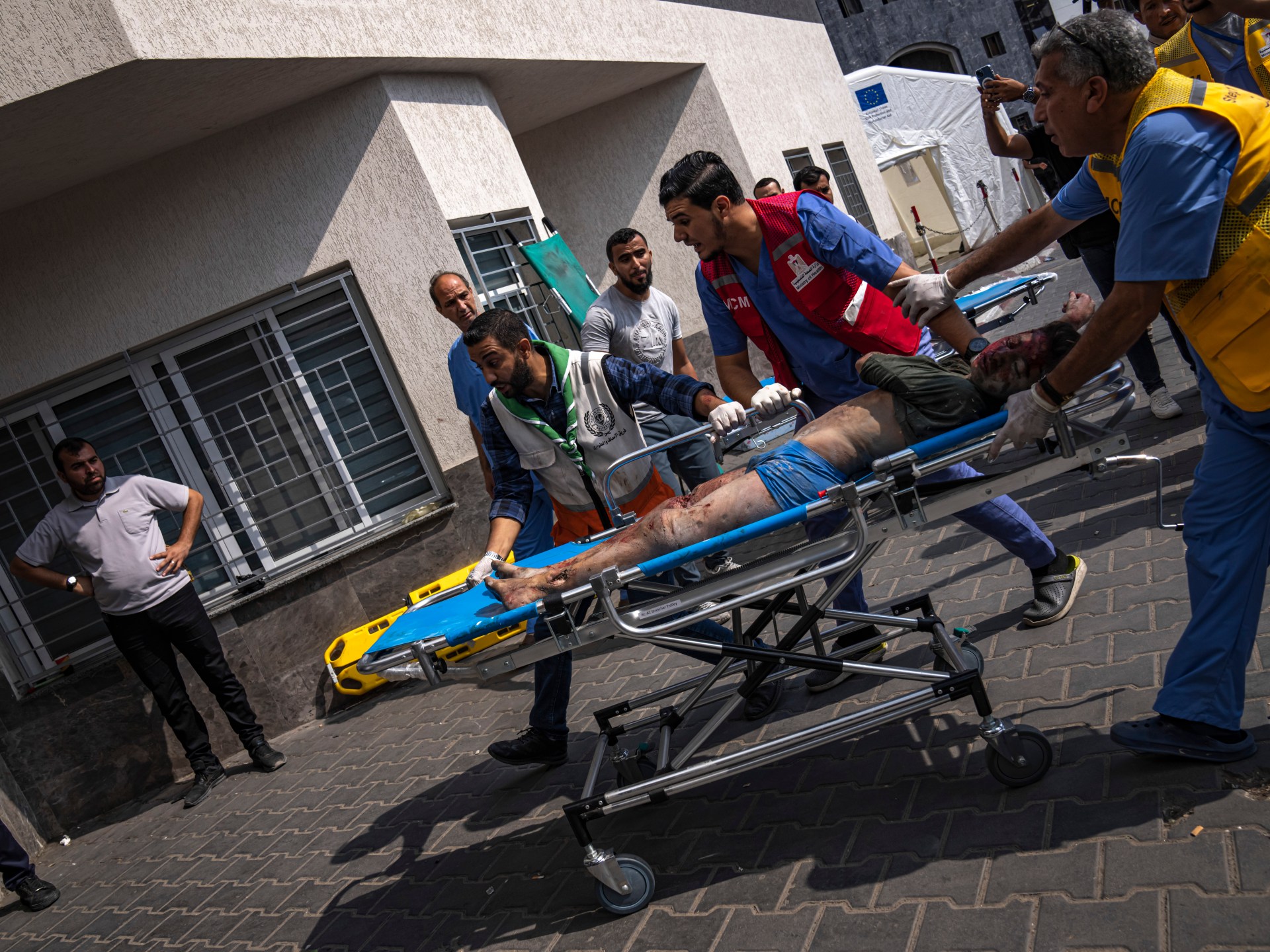 ‘Hospitals in Gaza liable to turning into morgues’: rights teams name for motion |  Israeli-Palestinian Battle Information