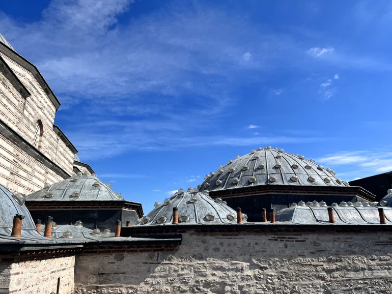 Cinili Hamam rooftops and domes #2