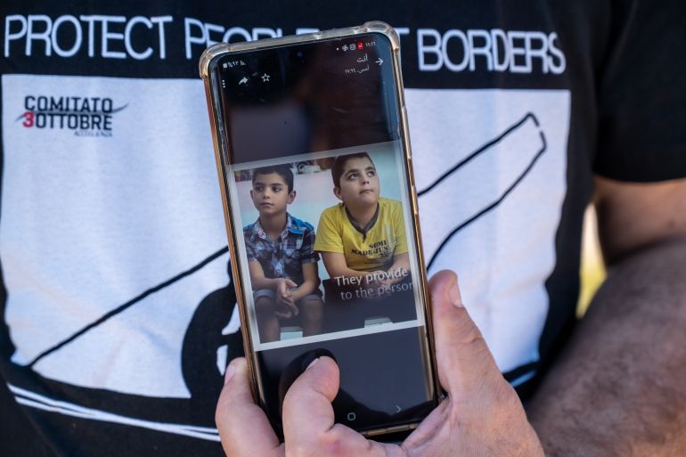 Nine-year-old Mohammad (left) and 12-year-old Ahmad were among 60 children who died off the coast of Lampedusa