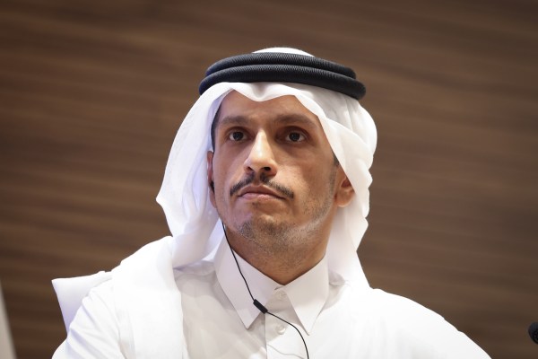 Премиерът на Катар шейх Мохамед бин Абдулрахман Ал Тани казва