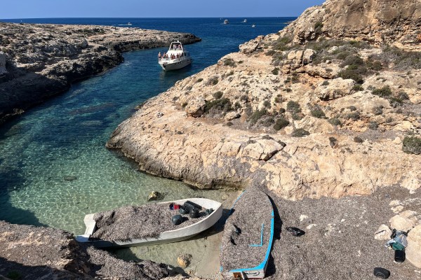 Лампедуза, Италия – Риболовът, типична средиземноморска индустрия, е исторически спасителен