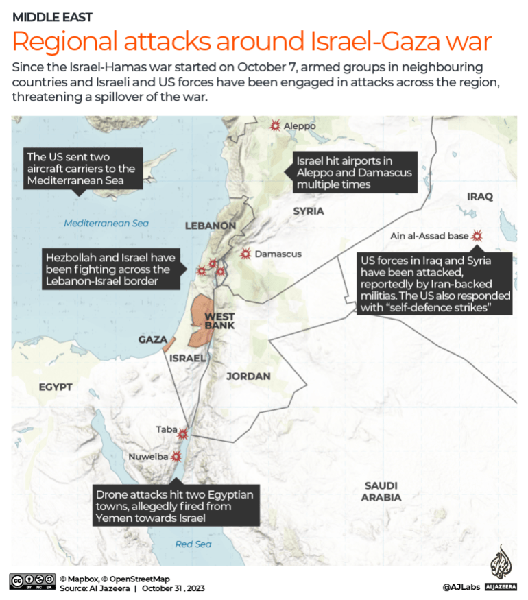 INTERACTIVE-GAZA-ISRAEL-REGIONAL-ATTACKS-OCT-31-2023
