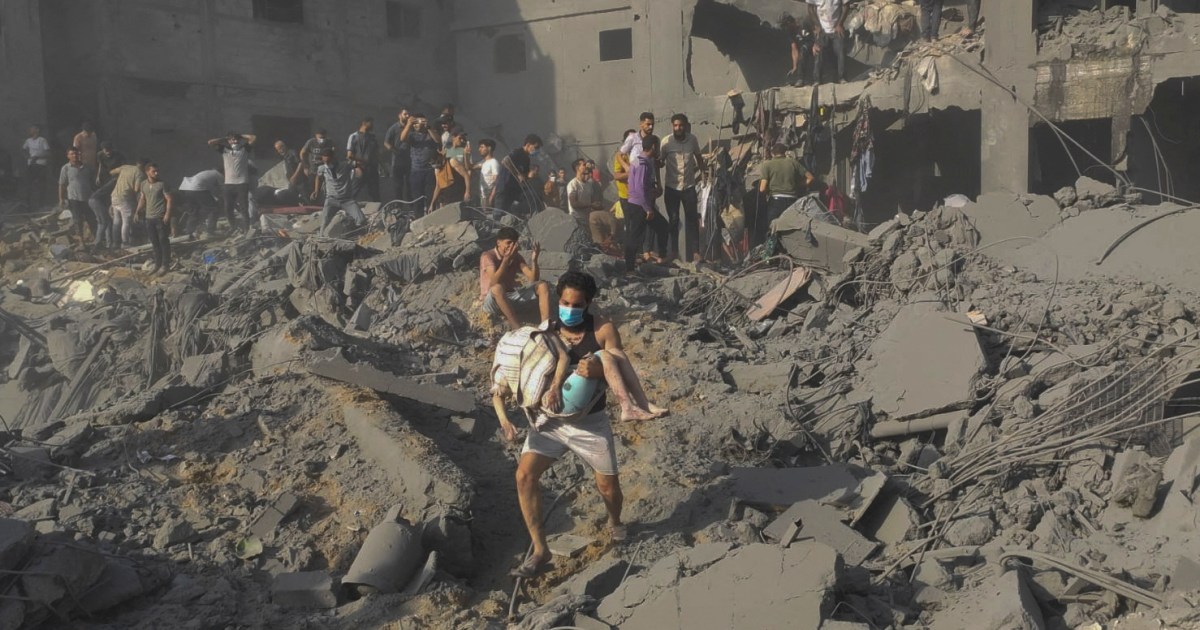Dozens killed in Israeli air attack on Gaza refugee camp: medical official