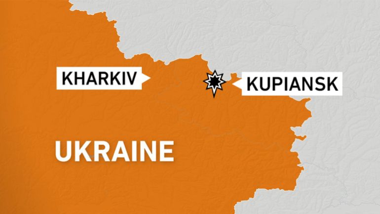 Map of Kharkiv