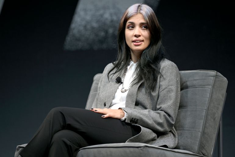 Nadya Tolokonnikova, a founding member of Pussy Riot