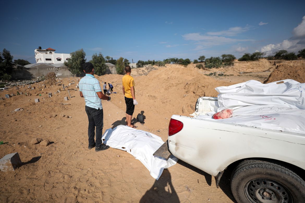 Torn remains, burned beyond recognition: Burying Gaza's unknown bodies