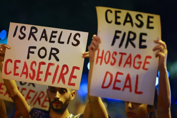 В понеделник мирен активист от Беер Шева в Южен Израел