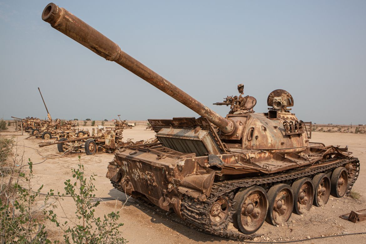Iraqi military equipments from the 1990-1991 Gulf War