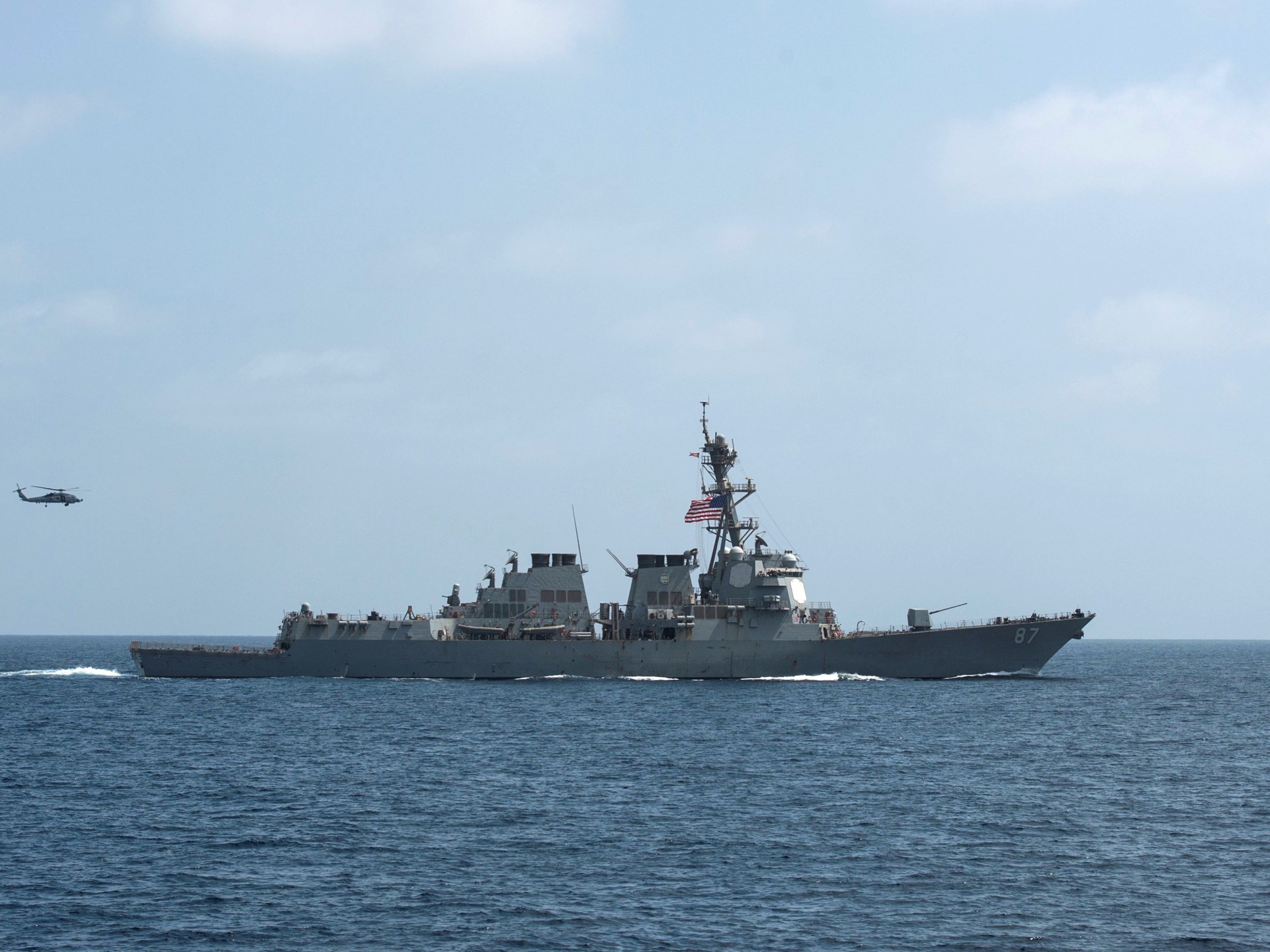 US Navy thwarts seizure of Israel-linked cargo ship | Houthis News