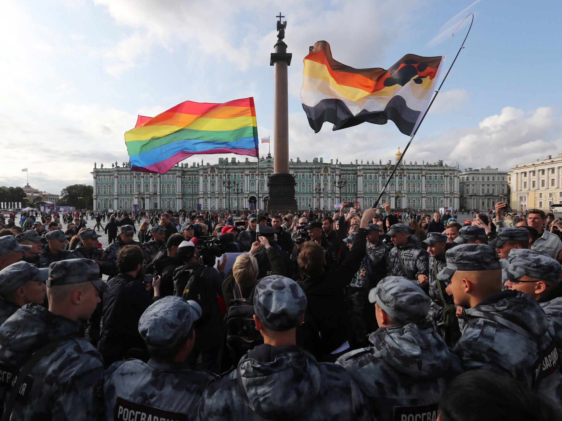 Police raid Moscow gay bars after top court’s LGBTQ ‘extremist’ designation