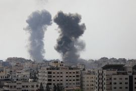 Israel has bombarded Gaza for nearly a month in response to Hamas&#039;s October 7 attacks on southern Israeli communities [File: Mohammed al-Masri/Reuters]