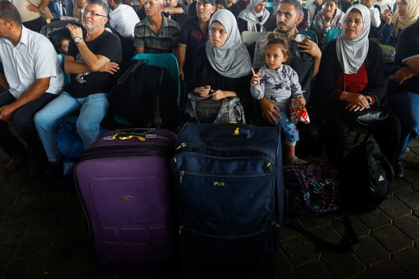 Ибрахим Асалия посещава Газа всяка година, за да види родителите