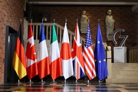 Flags of G7 members