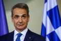 Greek Prime Minister Kyriakos Mitsotakis attends a press conference with German Chancellor Olaf Scholz at the Chancellery in Berlin, Germany, November 14, 2023. REUTERS/Fabrizio Bensch