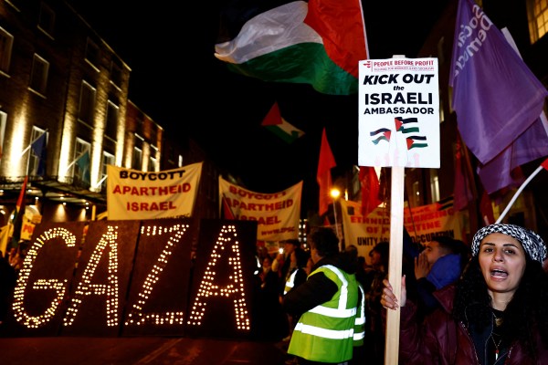 В Ирландия подкрепата за палестинската освободителна борба винаги е била