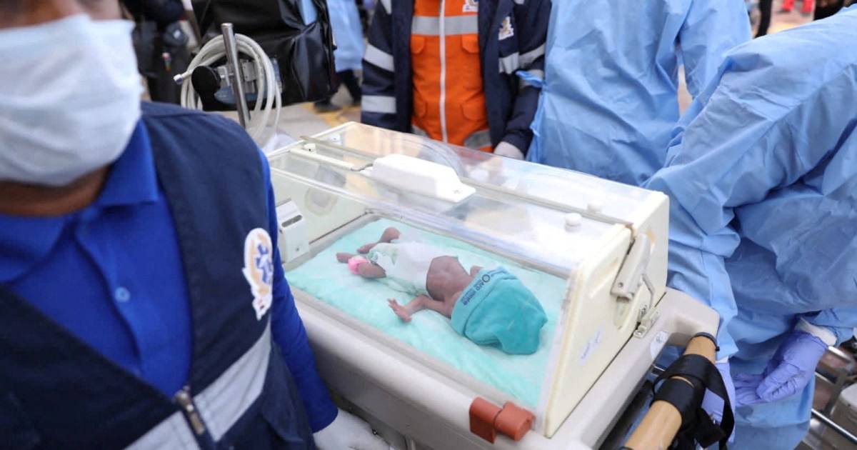 Dozens of premature babies evacuated from Gaza to Egypt | Israel-Palestine conflict News