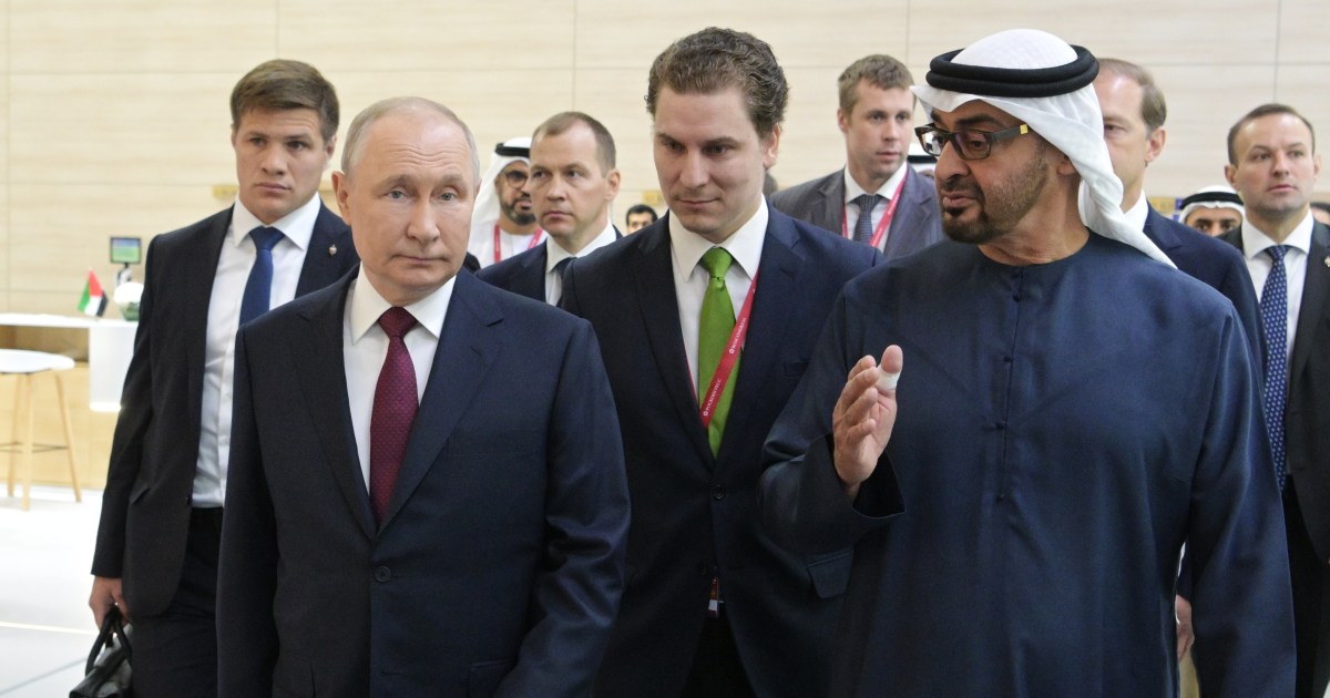 هل ستؤثر الإمارات على روسيا من خلال فرض قيود على الصادرات لإرضاء الولايات المتحدة وسط الحرب الإسرائيلية؟  |  الحرب بين روسيا وأوكرانيا