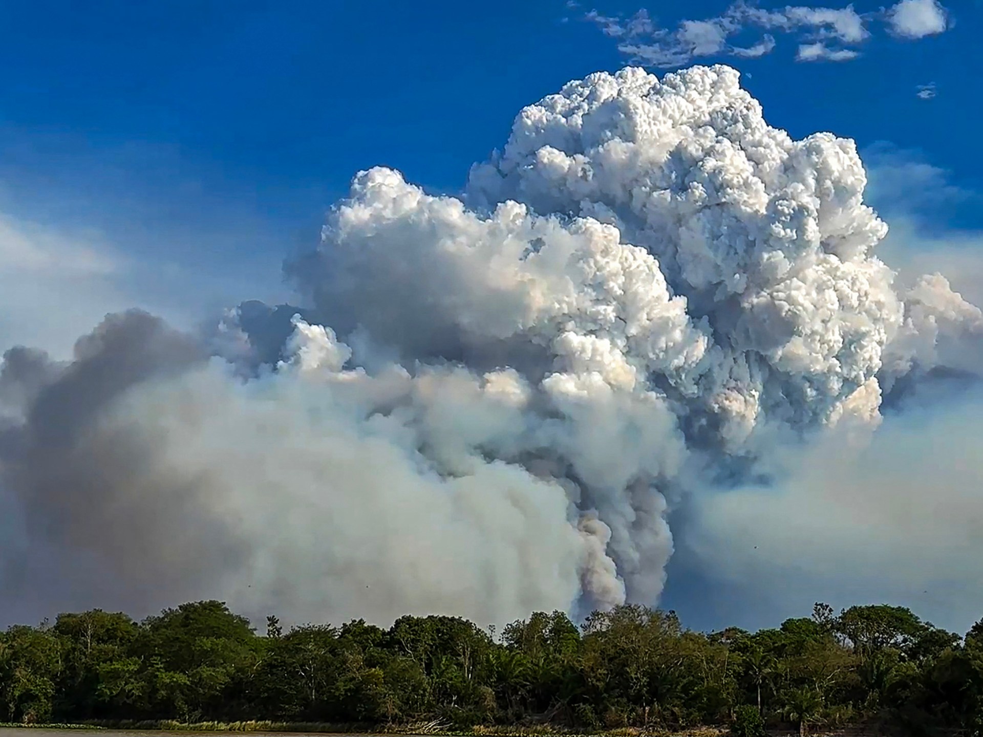 ‘Uncontrolled’ fires endanger wildlife in Brazil’s Pantanal wetlands |  Atmosphere Information