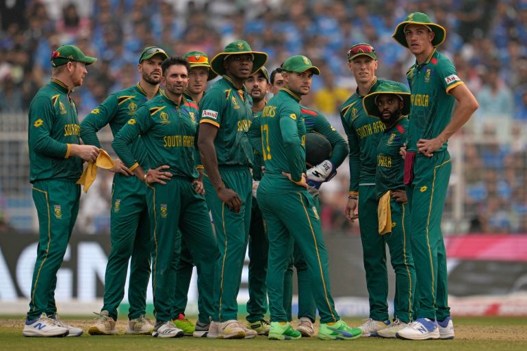 South Africa team at the ICC Cricket World Cup 2023