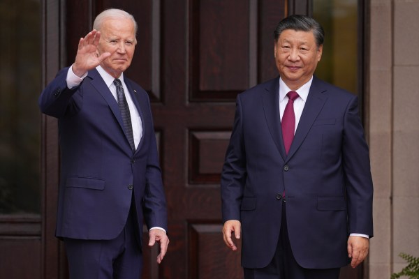 Президентът на САЩ Джо Байдън и неговият китайски колега Си
