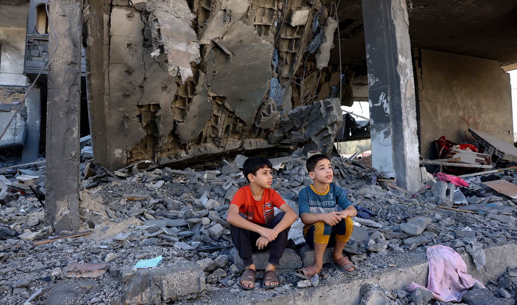 Gaza family opts to live in ruins of home | Israel-Palestine conflict