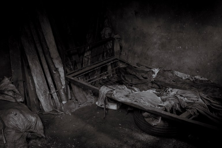 The sleeping quarters of Katherine Muwunguzi.