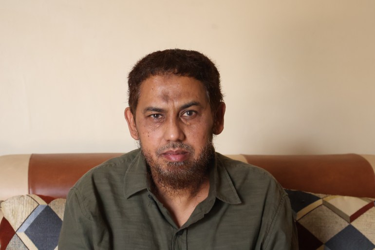 Umar Patek at his home in East Java, Indonesia, on October 14, 2023 [Al Jazeera]