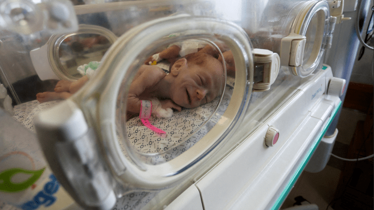 Dozens of premature babies have been moved out of the main hospital in Gaza City after it was taken over by Israeli forces.