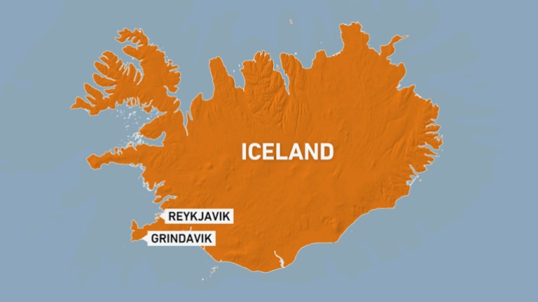 Island-Karte