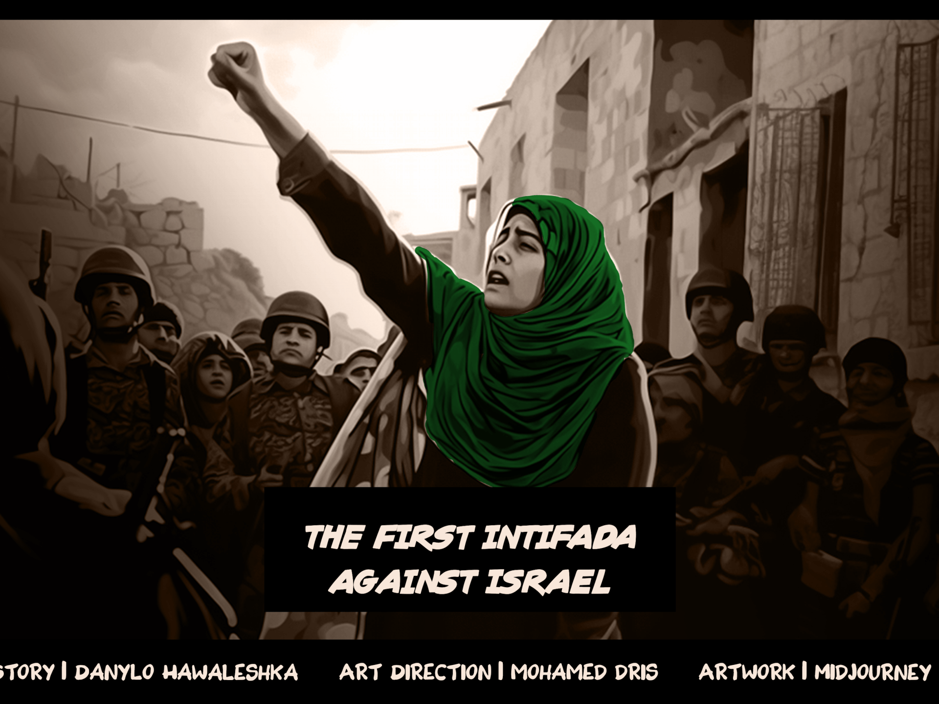 The first Intifada against Israel