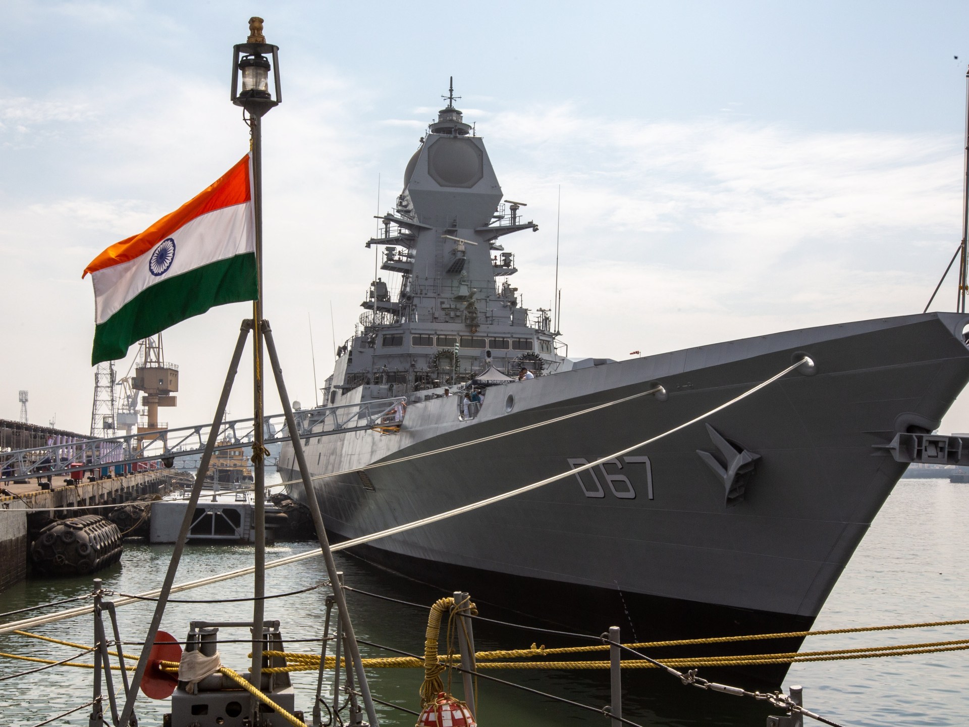 India’s navy deploys warships to Arabian Sea after tanker attack | Israel-Palestine conflict News