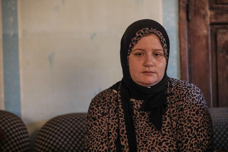 Ola al-Saeedi has no idea whether her son Mohammed, 18, is alive or dead
