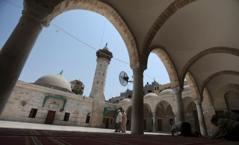 Η Χαμάς λέει ότι το Τζαμί της Γάζας καταστράφηκε και προτρέπει την UNESCO να σώσει την κληρονομιά |  Νέα της Γάζας