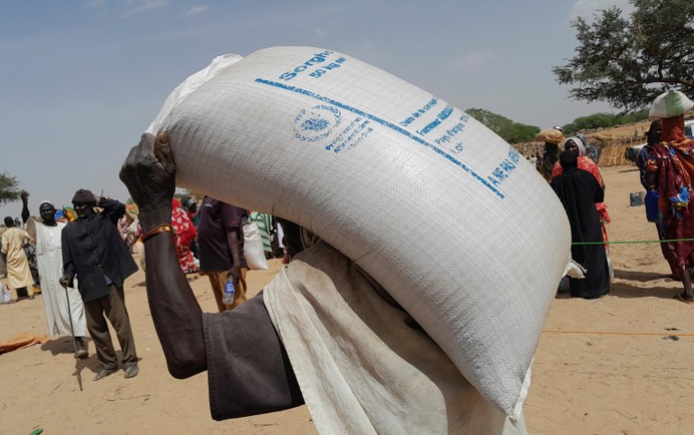 World Food Programme aid to Sudan