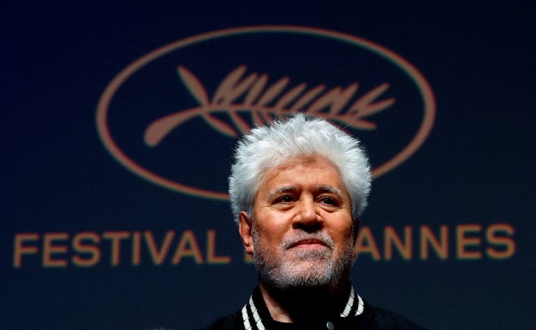 The 76th Cannes Film Festival - Rendez-vous with... - Cannes, France, May 17, 2023. Pedro Almodovar looks on. REUTERS/Eric Gaillard TPX IMAGES OF THE DAY