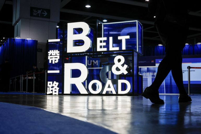 the "Belt and Road" summit in Hong Kong