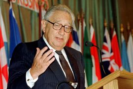 Former Secretary of State Henry Kissinger retained influence long after he left the US government [File: Reuters]