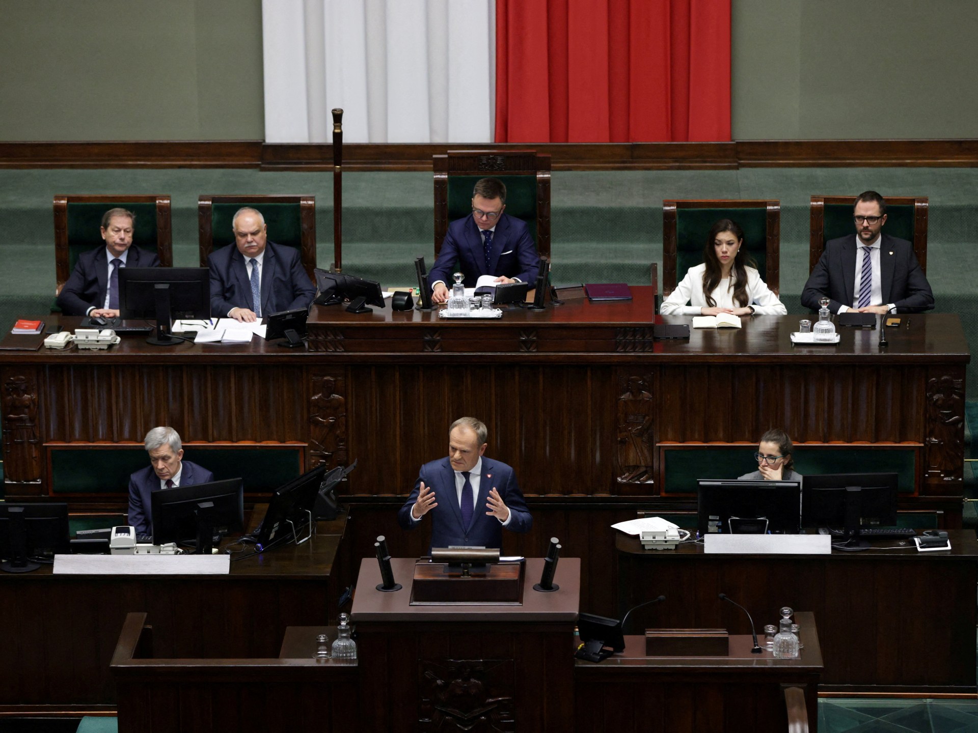 Nowy premier Polski zapewnia pełne wsparcie Zachodu dla Ukrainy |  wiadomości polityczne