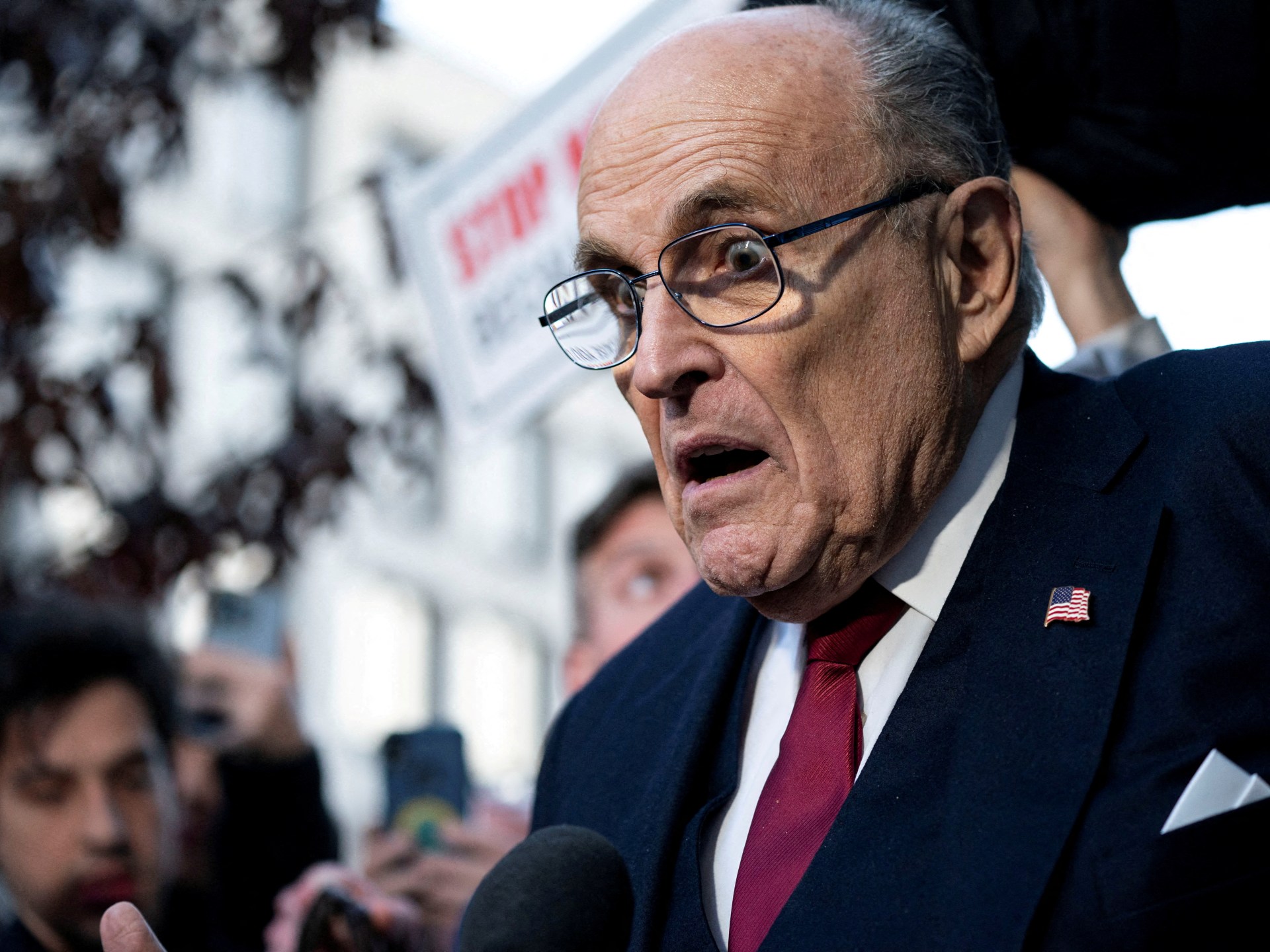 Trump ally Rudy Giuliani files for bankruptcy following defamation case | Courts News